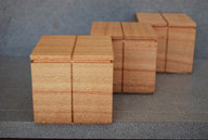 16A. Silky Oak boxes