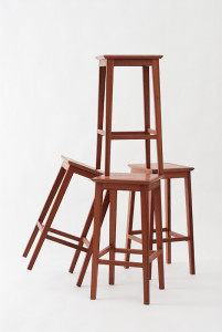 6. Stools, Jarrah
